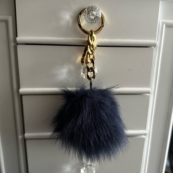Michael Kors Accessories - Michael kors | Pom Pom keychain